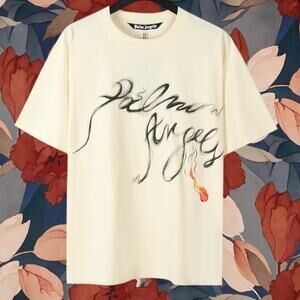 Palm Angels Men's Casual Short Sleeve
